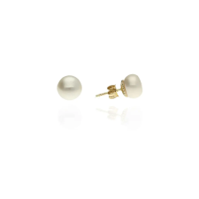 Gold earrings for ladies AU86905 - 14 karátos arany női beszúrós fülbevaló fülbevaló