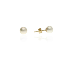 Gold earrings for ladies AU86906 - 14 karátos arany női beszúrós fülbevaló fülbevaló