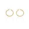 Gold earrings for ladies AU87054 - 14 K arany fülbevaló