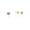 Gold earrings for ladies AU87297 - 14 K arany fülbevaló