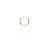 Gold earrings for ladies AU-FU2-S-12-20 - 14 karátos arany unisex fülbevaló 1 db - Ø12,00 mm