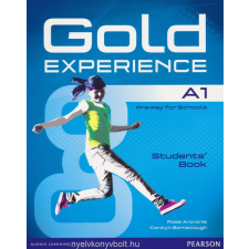  GOLD EXPERIENCE A1 SB+DVD-R nyelvkönyv, szótár