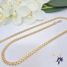  Gold filled Monna nyaklánc -18K nyaklánc