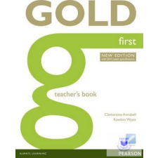  Gold First Teacher&#039;s Book Online Testmaster Third Edition idegen nyelvű könyv