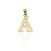 Gold letter pendants 14 K arany Á Betű medál - AU-XS2-AA-70