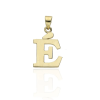 Gold letter pendants 14 K arany É Betű medál - AU-XS2-EE-70
