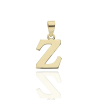 Gold letter pendants 14 K arany Z Betű medál - AU-XS2-Z-50