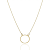 Gold necklaces AU79011 - 14 karátos arany nyaklánc medállal Hossz: 42 + 3 cm