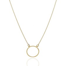 Gold necklaces AU79011 - 14 karátos arany nyaklánc medállal Hossz: 42 + 3 cm nyaklánc