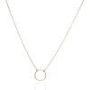Gold necklaces AU84246 - 14 karátos arany nyaklánc medállal Hossz: 42+3 cm