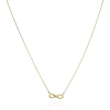 Gold necklaces AU85103 - 14 karátos arany nyaklánc infinity medállal Hossz: 42+3 cm