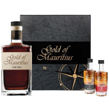  Gold of Mauritius Dark Rum 40% dd.+ 2 mini rum