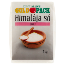 Gold Pack himalája só őrölt 1000 g alapvető élelmiszer