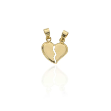 Gold pendants AU86959 - 14 karátos arany szív medál medál