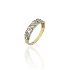 Gold rings AU55129 - 14 karátos női arany gyűrű Méret: 54 gyűrű