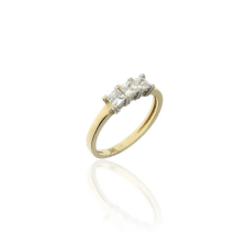 Gold rings AU58758 - 14 karátos női arany gyűrű Méret: 50 gyűrű