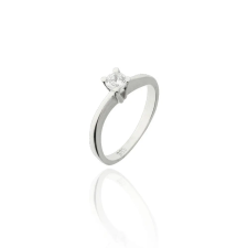 Gold rings AU72323 - 14 karátos női arany eljegyzési gyűrű Méret: 50 gyűrű