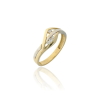 Gold rings AU79031 - 14 karátos női arany gyűrű Méret: 54