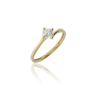 Gold rings AU79144 - 14 karátos női arany eljegyzési gyűrű Méret: 52