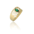 Gold rings AU80550 - 14 karátos női arany gyűrű Méret: 56