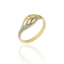 Gold rings AU83093 - 14 karátos női arany gyűrű Méret: 53 gyűrű