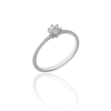 Gold rings AU83137 - 14 karátos női arany eljegyzési gyűrű Méret: 55