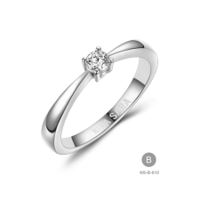 Gold rings NS-610-14K-B - Nina Sara női arany eljegyzési gyűrű gyűrű