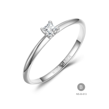 Gold rings NS-613-18K-B - Nina Sara női arany eljegyzési gyűrű gyűrű