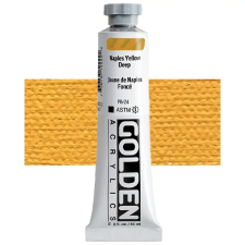  Golden Acrylics Heavy Body akrilfesték, 59 ml - 1222, naples yellow deep akrilfesték