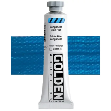  Golden Acrylics Heavy Body akrilfesték, 59 ml - 1457, manganese blue hue akrilfesték