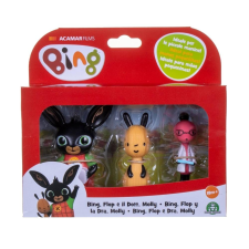 Golden Bear Bing nyuszi és barátai 3 db-os műanyag figura szett játékfigura
