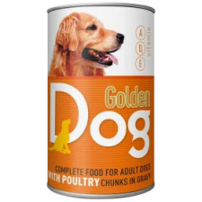 Golden Dog kutyaeledel konzerv baromfi telj.ért. 1240g kutyaeledel