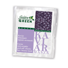 Golden Green Kaviár Ránctalanító lehúzható alginát pormaszk 6 g arcpakolás, arcmaszk