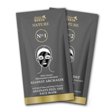 Golden Green Nature aktív szenes mélytisztító lehúzható alginát maszk 10g+30ml arcpakolás, arcmaszk