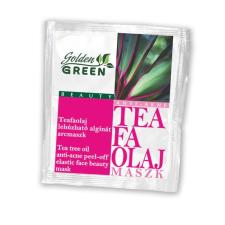 Golden Green Teafaolajos Anti-acne maszk 6g arcpakolás, arcmaszk