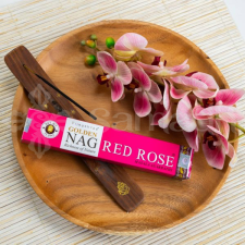 Golden Nag Red Rose természetes prémium füstölő füstölő