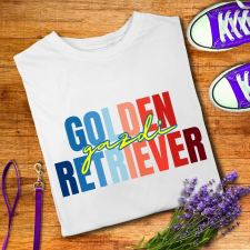 Golden retriever gazdi női póló női póló