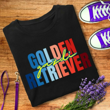 Golden retriever gazdi női póló női póló