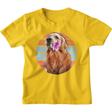  Golden Retriever - Gyerek Póló