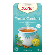 Golden Temple BIO Toroknyugtató herba tea Yogi Throat Comfort reform élelmiszer