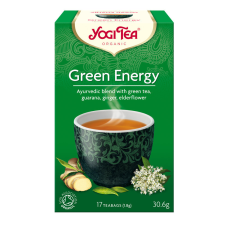 Golden Temple BIO Zöld tea energizáló 17x1,8g Yogi Green Energy gyógytea