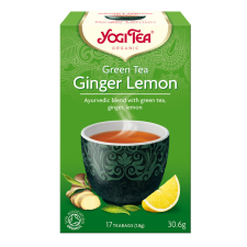Golden Temple BIO Zöld tea gyömbérrel, citrommal Yogi Green Tea Ginger Lemon tea