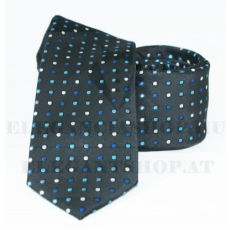  Goldenland slim nyakkendő - Fekete aprómintás