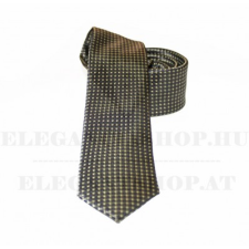  Goldenland slim nyakkendő - Khaky aprópöttyös nyakkendő