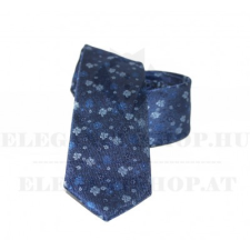  Goldenland slim nyakkendő - Sötétkék virágos nyakkendő