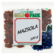 Goldpack mazsola 100g alapvető élelmiszer