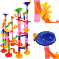 Golyópálya marble run - csúszda 105 db autópálya és játékautó