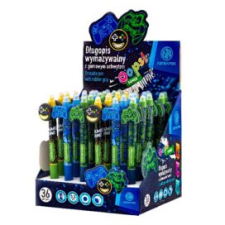  Golyóstoll ASTRA PEN radírozható gamer 0,5 mm 36 db/display toll