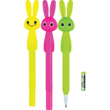  Golyóstoll Centrum színes nyúl, 0,7 mm, kék toll