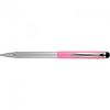  Golyóstoll metál rózsa test, Zebra Stylus Telescopic, írásszín kék